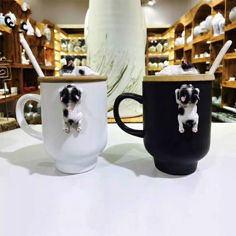 French Coffee Mugs Ceramic, Ceramic Large Coffee Mugs