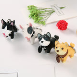 Cute 3D Bull Terrier Keychain